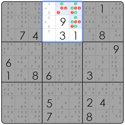 extreme difficult sudoku